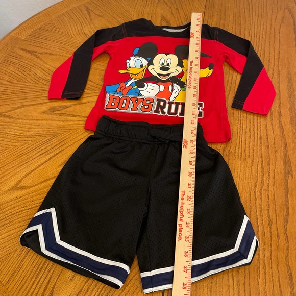 Disney and OshKosh Boys Outfit Sz 5T gently used - Picture 2 of 7